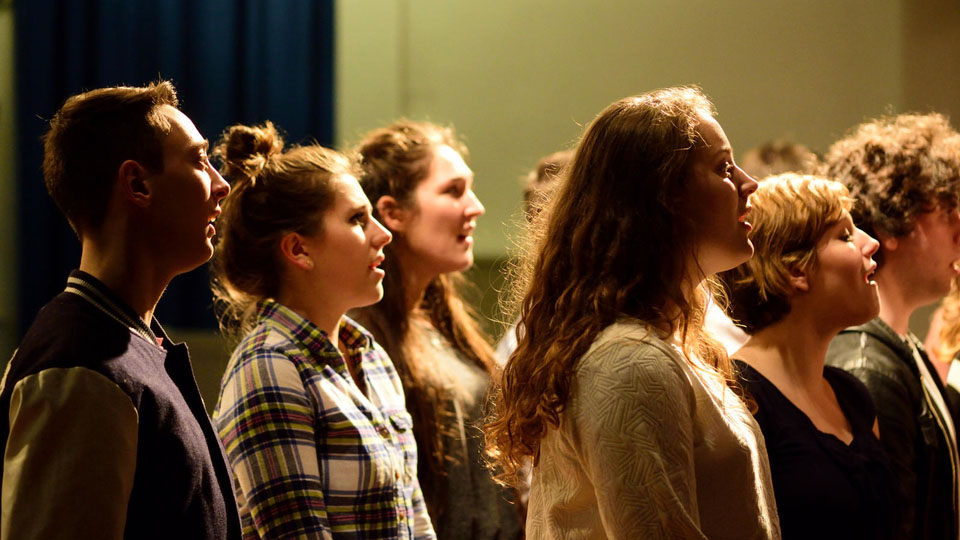 Loughborough choir group